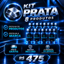 KIT PRATA - 8 PRODUTOS